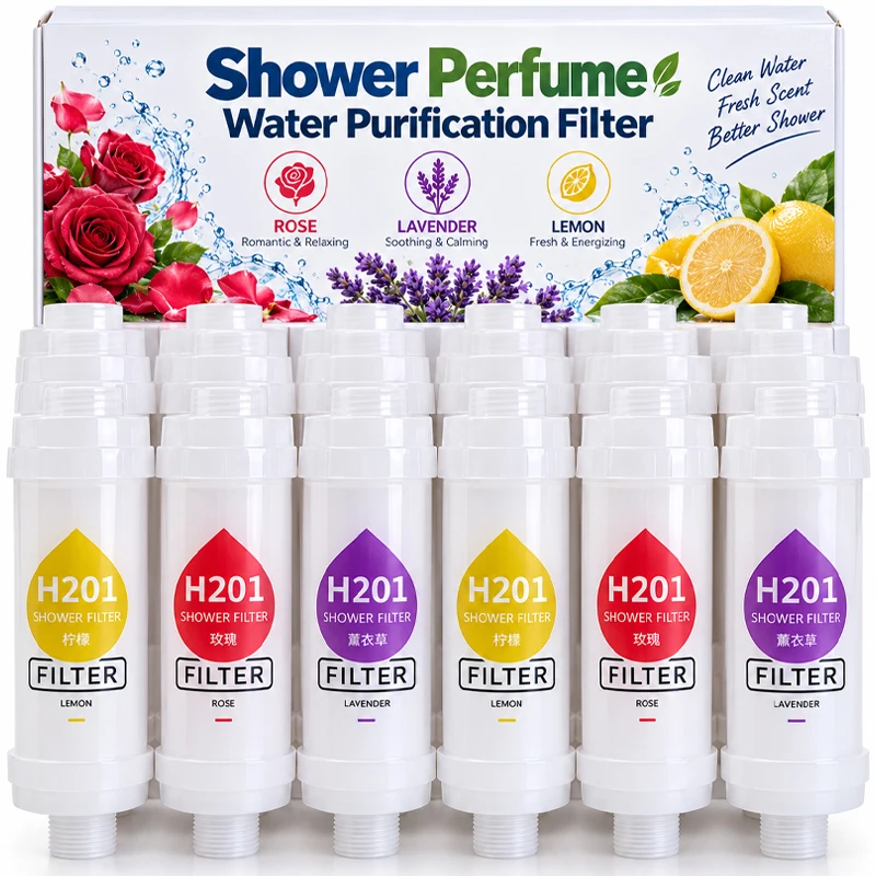 Perfume Lavender Fragrance - 1/5 pièces, filtre de purification d'eau