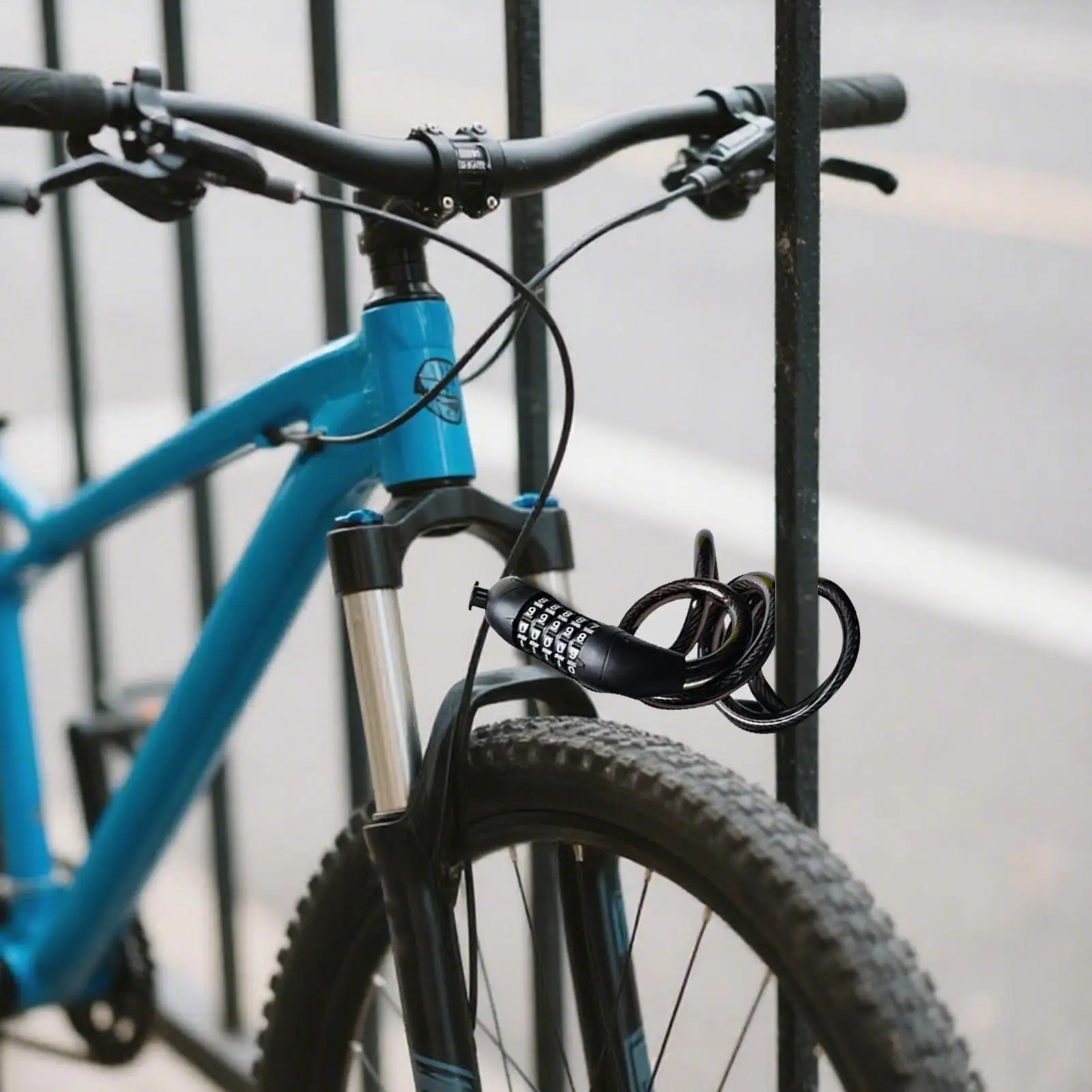 

Motorcycle Lock Heavy Duty Anti Theft Bike Chain Lock Motorcycle Accessories For Commuting School Travel Outdoor Rack Handlebar