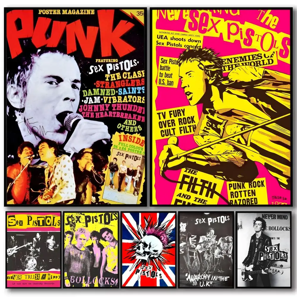 

Band O-One Of The Influential Painting Calligraphy High-Quality Cotton Canvas Poster Wall Art for Living Room Modern Home Decor