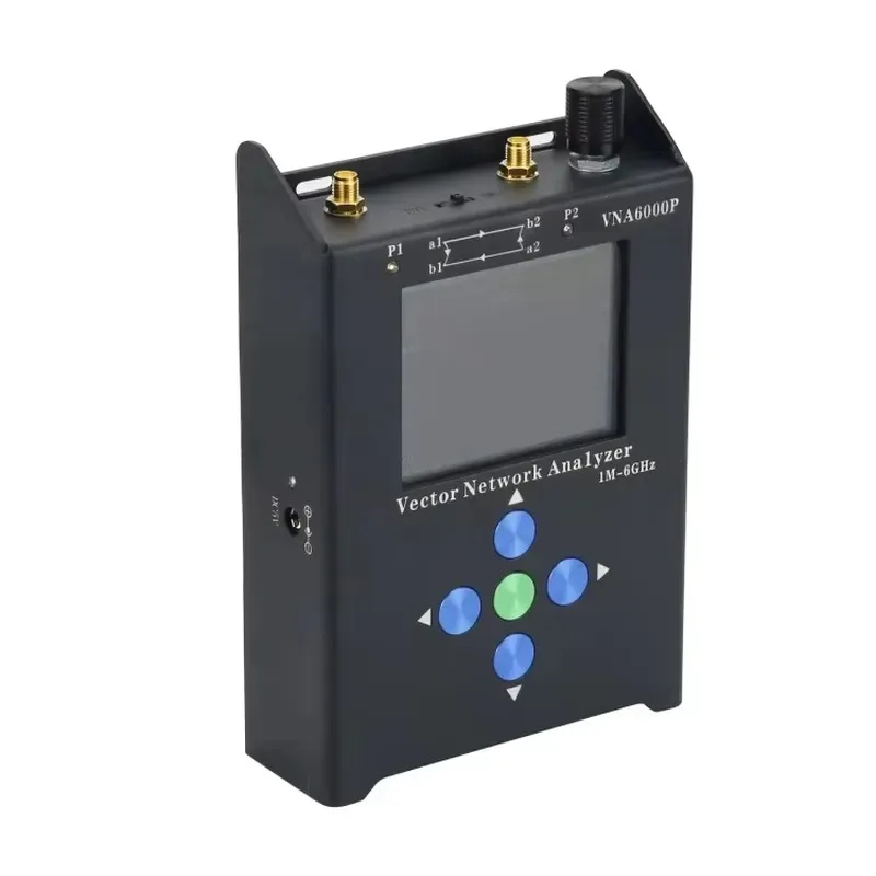GGDX 1M-6GHz Portable Network Analyzer VNA with Display Aluminum 6000P