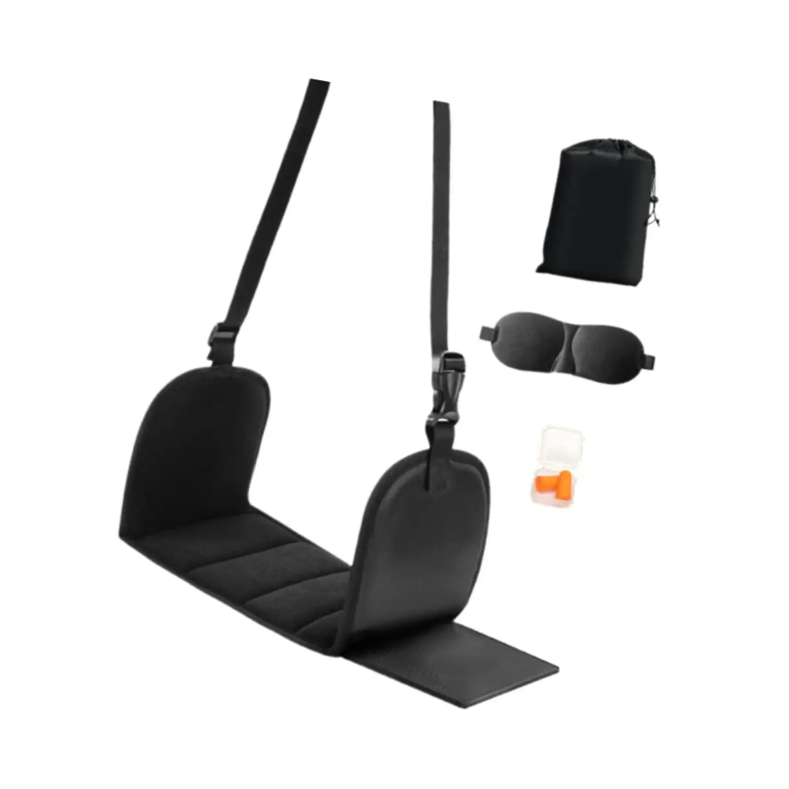 

Foot Hammock Multifunctional for Long Trip Accessories for Plane Long Fly Must Haves Portable Travel Foot Rest Fly Essential