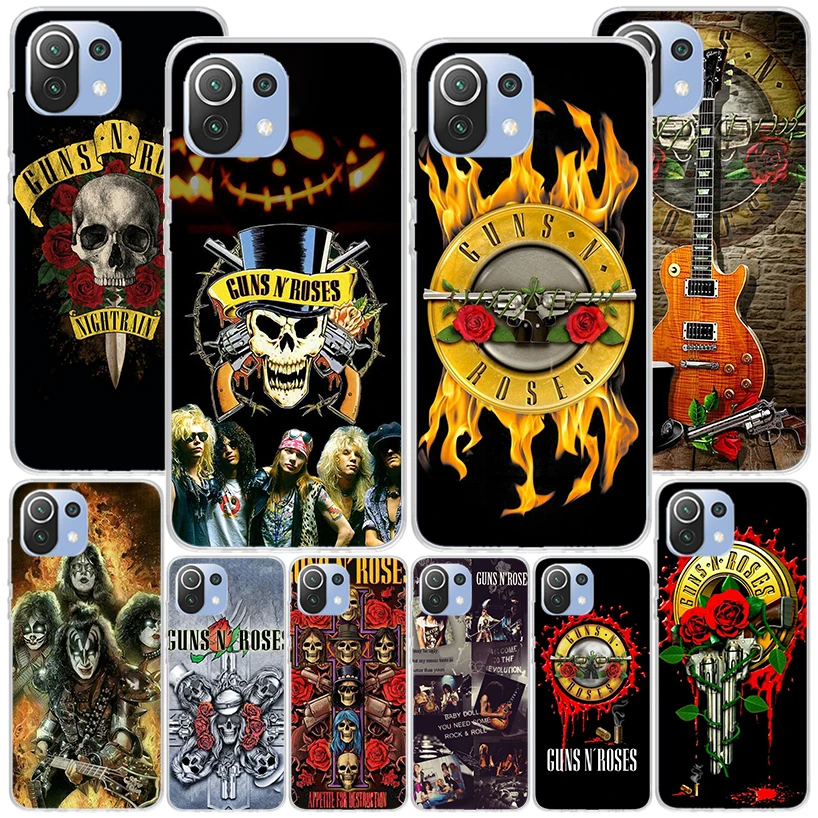 Guns N Roses Good Time Phnoe Case for Xiaomi Mi 11T 12T 10T 9T Pro 13 12 11 A3 11i 8 9 10 Lite 12X 5X 6X Unique Cover Coque