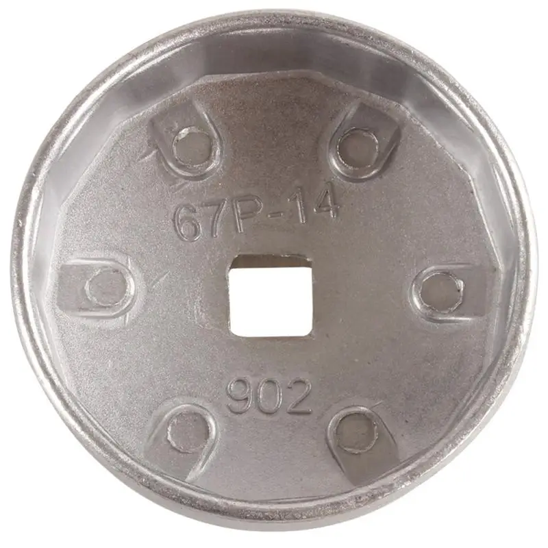 Premium Aluminum Alloy Cap Oil Filter Wrench Car Hand Tool Housing Tool Remover For BTW /Chery /Golf
