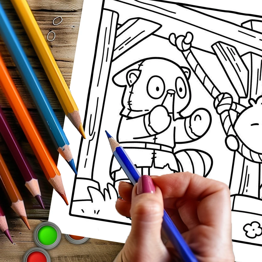 28 Pages SPOOKY MOMENTS Coloring Book for Adult | Colouring Book, Drawing Supplies for Christmas, Thanksgiving