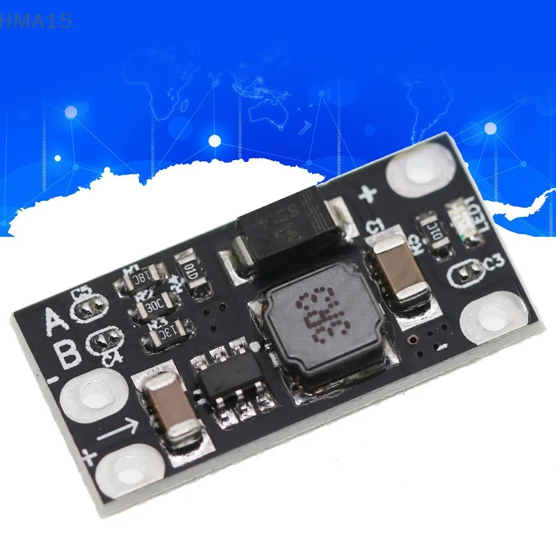 [EL]Mini DC-DC Boost Step Up Converter Board Module 3.7V to 12V Voltage Regulator PCB Board Module Lithium Battery Boost