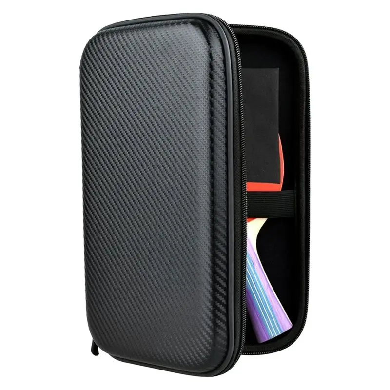 [NEW!ABKG】 Ping Pong Paddles Case Portable Table Tennis Paddle Storage Bag Table Tennis Paddle Box For 2 Paddles & Multiple