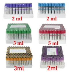 Laboratorium medyczne probówka do próżniowego pobierania krwi koagulacja/probówki/probówki EDTA 2/3/5ML artykuły dla zwierząt