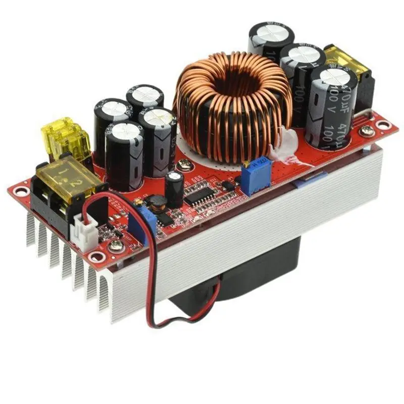 AS95-1800W 40A DC-DC Boost Converter Step Up Power Supply Module 10-60V To 12-90V Adjustable Voltage