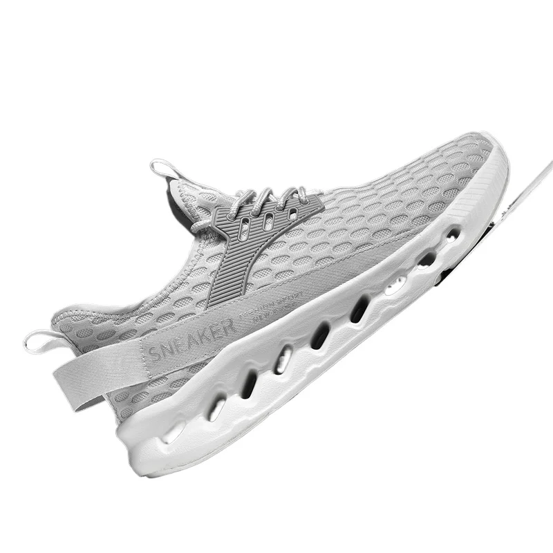 

Running Shoes Men Mesh Breathable Lightweight Sport Shoe Man Comfortable Wear-resistant Anti-slip Casual Sneaker Men Trainer Men