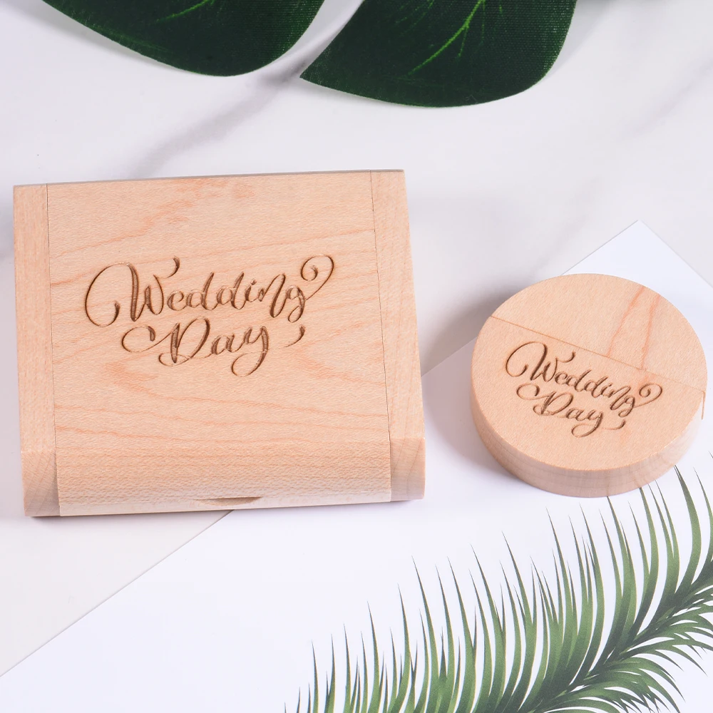 مابل وود مستدير USB 3.0 محرك فلاش 128 جيجابايت شعار مخصص مجاني ذاكرة عصا 64 جيجابايت التصوير استوديو القلم محرك 32 جيجابايت هدية إبداعية