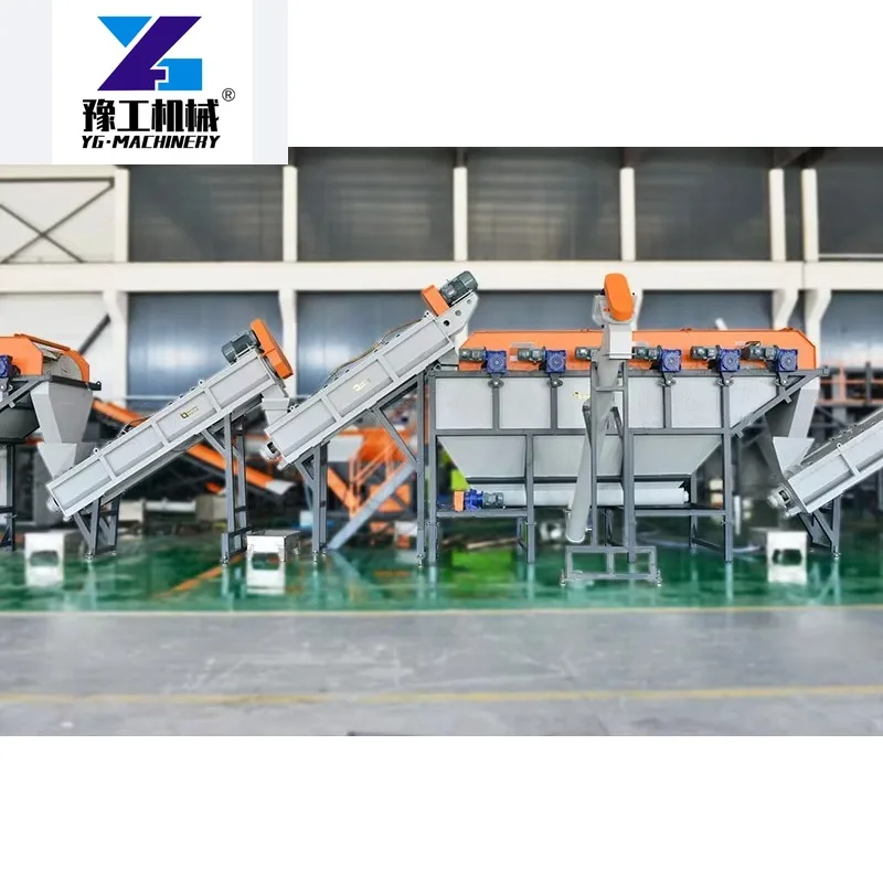 Customized Large Capacity Plastic Recycle Machine For Waste PP PE Plastic Film Woven-bags Washing Recycling Line