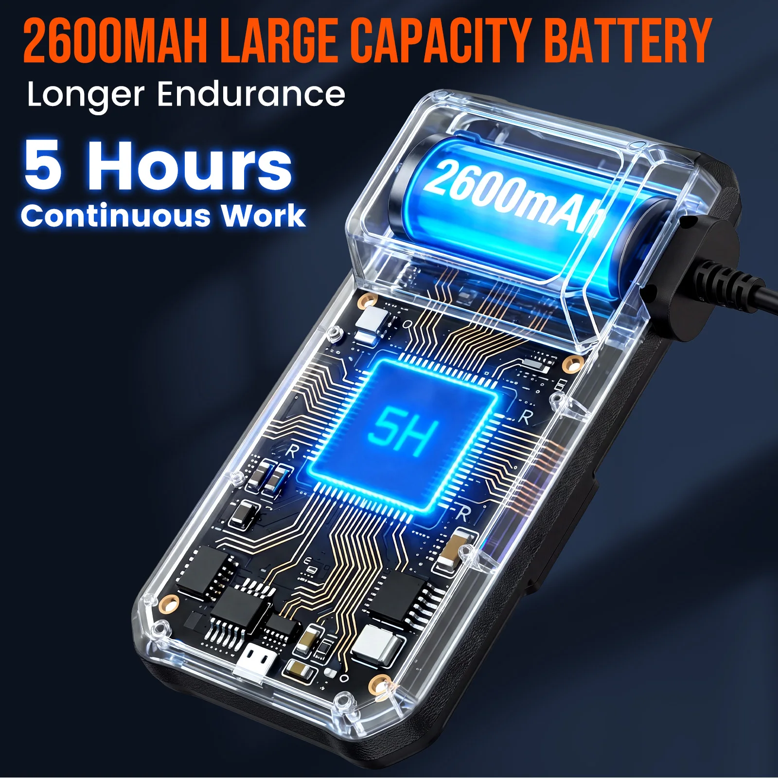 Industrielles Endoskop mit 4,3" LCD 1080P HD Inspektionskamera, 8mm Endoskop, IP67 wasserdicht, 2m/5m/10m Kabel für Rohr-, Kanal- und Autoreparaturen – Detail 6