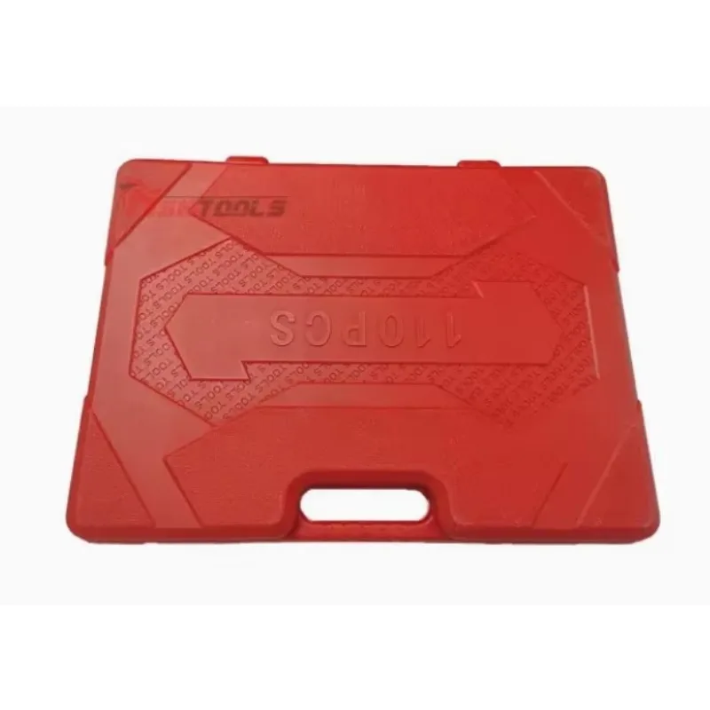 Professional 110PCS Metric Thread Tap and Die Set in Sturdy Case for Metal and Wood Working