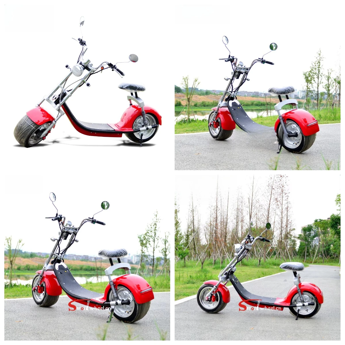 

3000W 60V 20Ah Citycoco Electric Scooter 2 Wheel New Design for Adults Great Quality
