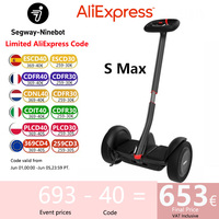 EU Stock Ninebot By Segway S-Max Self-Balancing Electric Scooter Compatible with Gokart Kit 20KM/H Speed 38KM Range S Max Origin