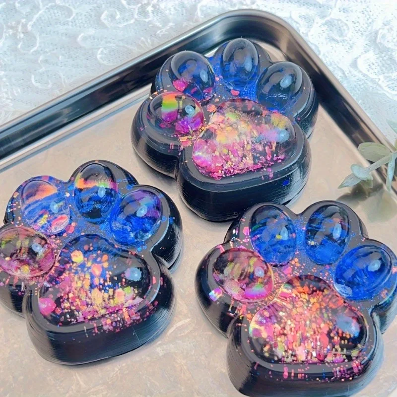 Giocattolo da spremere la zampa di gatto Galaxy da 1 pezzo