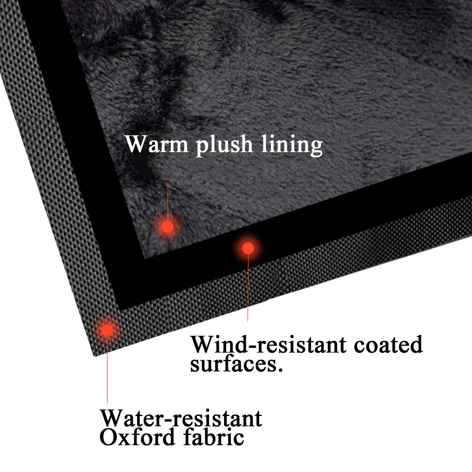 

Scooter Apron Winter Warm Windproof Scooter Blanket Leg Protector E-Bike Knee Lap Windshield Protector For Winter Drive Snowy