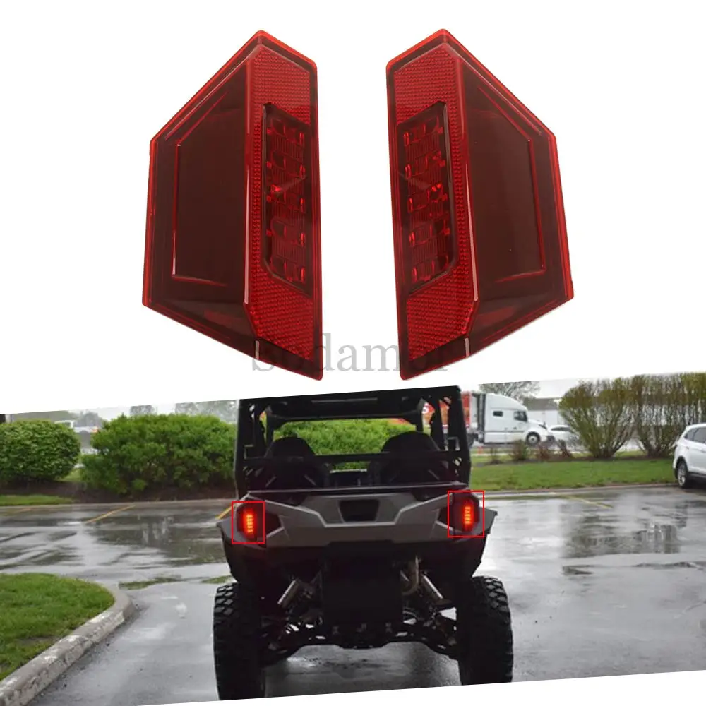 

LED Rear Tail Light Lamps for Polaris General 4 XP 1000, Snowmobiles 850 PRO 650 INDY, RANGER SP 570 XP 900/1000 2014-2025