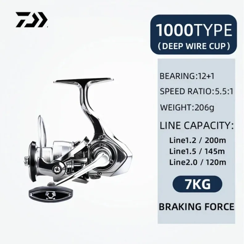 DAIWA LT Spinhengel Japans zoetwaterhengel voor langeafstandsvissen voor elke soort vis/vislijn