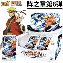 Nowy Kayou Naruto Card T4W6 TCG Ninja Era Booster Box Uzumaki Sasuke Ninja Game Collection Rare Cards Box Anime Kids Toy Gift