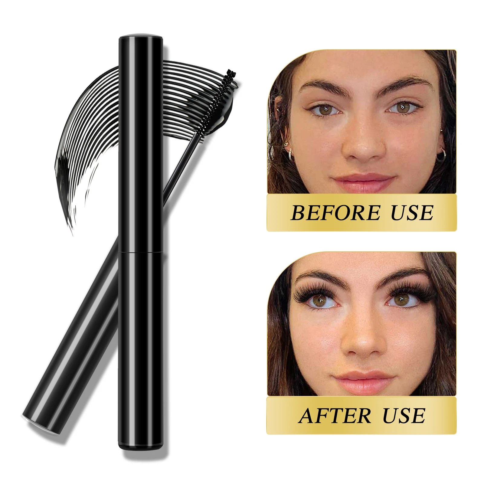 Quewel 5ml Eyelash Glue DIY Clusters Segmented Dovetail False Lashes Extension Adhesive Waterproof Latex Free Makeup Tool