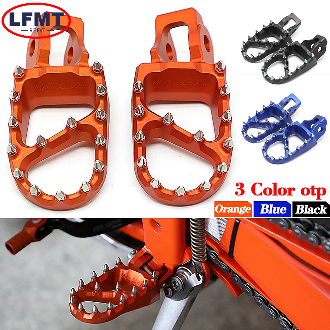 

Foot Pegs FootRest Footpegs Rests Pedals For KTM EXC EXCF XC XCF SX SXF GasGas MC EX EC ECF Husqvarna FC FE TX FX TC 2016-2023