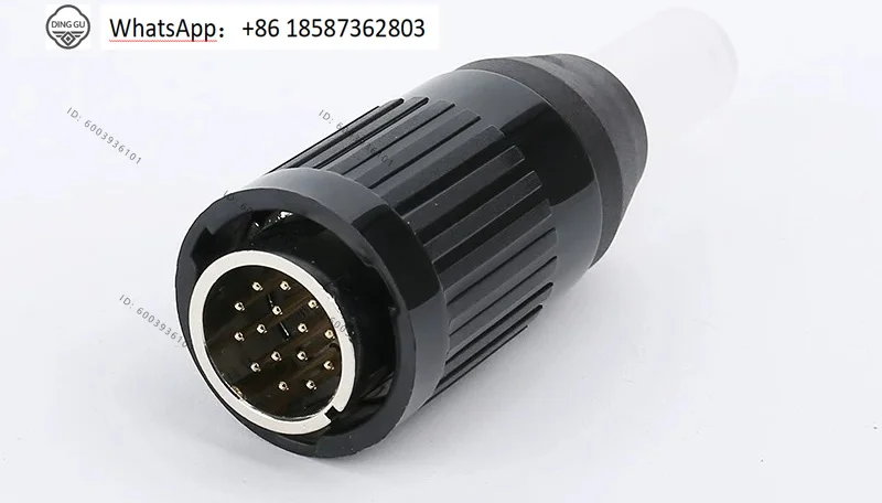 WP20 aviation plug, socket 2 3 4 5 6 7 8 9 12 15 pins, connector quality assurance