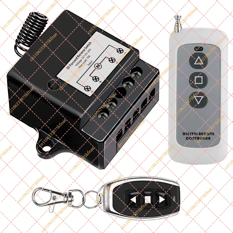 SEMOIC Wireless Linear Actuator Controller (12V-24V, 10A) | Forward/Reverse Motor Remote with 165ft Range