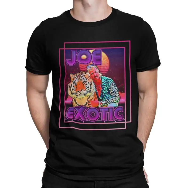 

Мужская или женская хлопковая футболка Free Joe Exotic Tiger King 2, телешоу Zoo