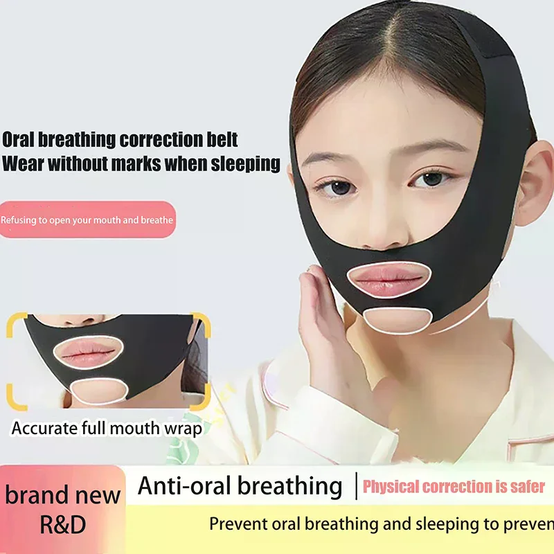 Sleeping Anti-Open Mouth Prevent Mouth Opening V-face Bandage Faces Mask Skins Tightening Correction Child Sleep Habits Children