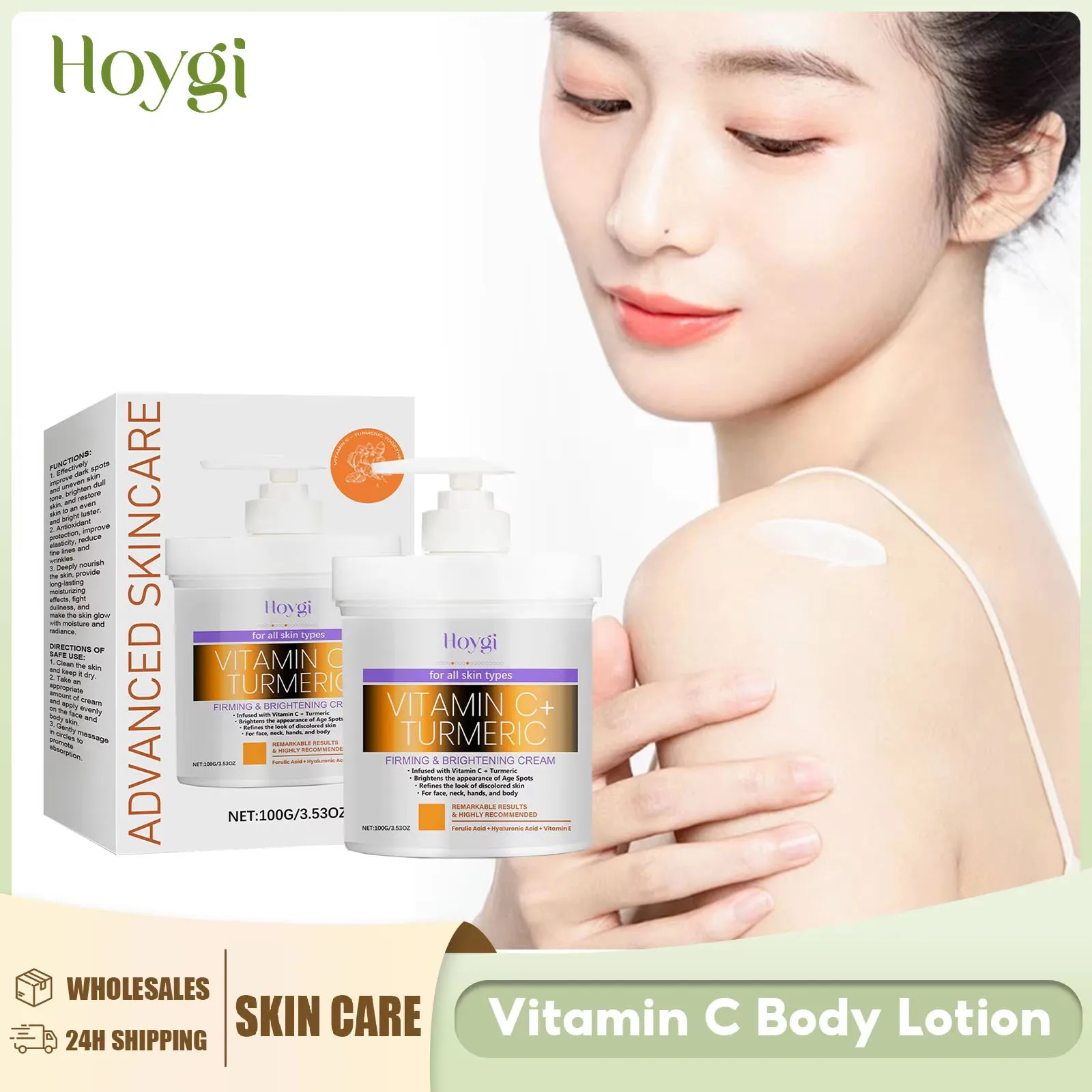 Loción corporal hidratante antisecado, aclarante, melanina, codos, rodillas, exfoliante nutritivo, mejora la vitamina C opaca, crema corporal