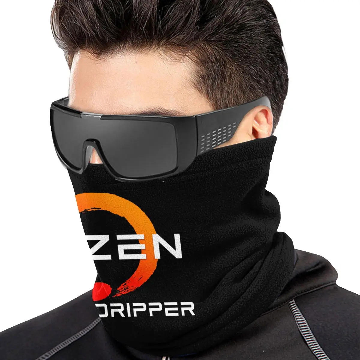 Amd Ryzen Threadripper microfibra ghetta per il collo Bandana sciarpa morbida moda alpinismo