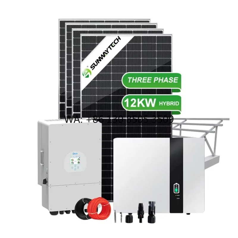 Solar Panel System off Grid Hybrid  12kw 8kw Solar Panels Kit Set Solar Energy System 5kw Complete Photovoltaic System