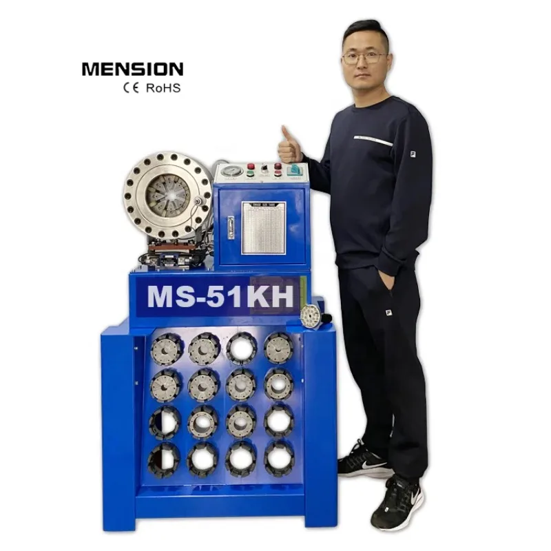 2 Inch Portable Hydraulic Hose Crimping Machine for Excavator Pipe Pressing
