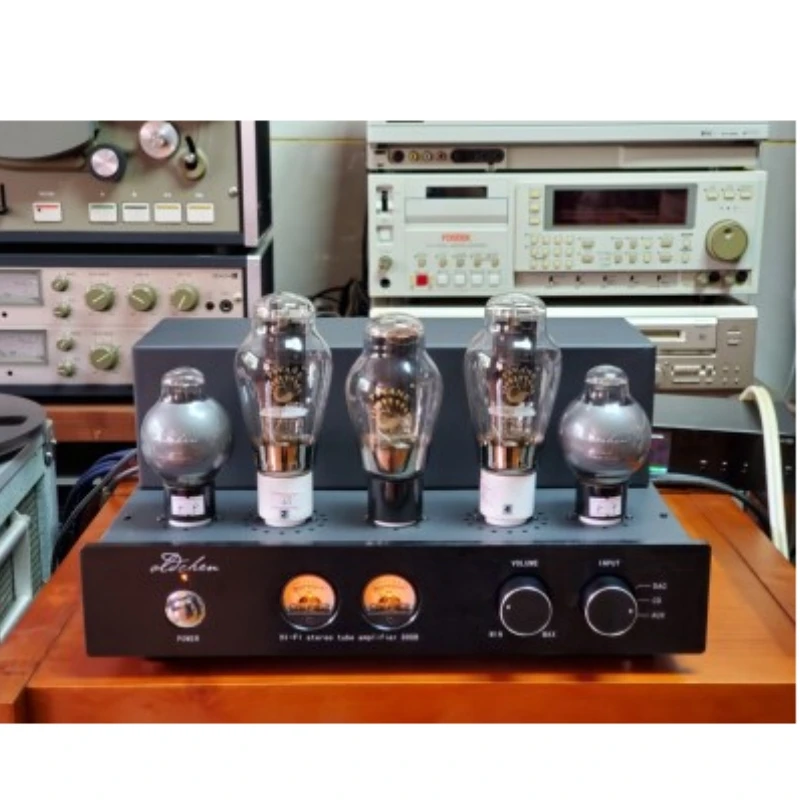 Laochen 300B Tube Amplifier HIFI Single-ended Class AB With Blue-tooth Handmade Scaffolding Laochen Amp view 2