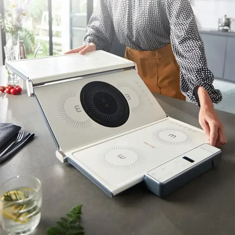 Household Table Food Warming Mat with Ceremic Cooktop Warm Food Morphy Folding Electric Food Warmer 220V Cooking Heating Board