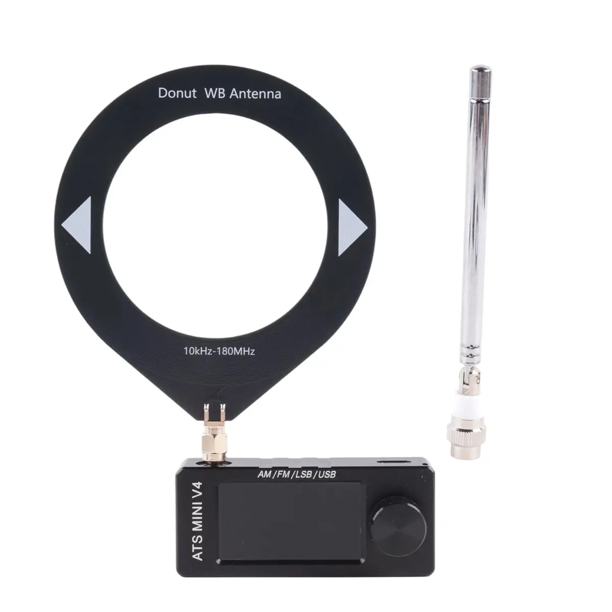 DT81 V4 ATS MINI SI4732 Radio ALL Band DSP Radio FM AM SSB LSB USB Receiver, Built-in Hi-Z Headphone Amplifier Circuit