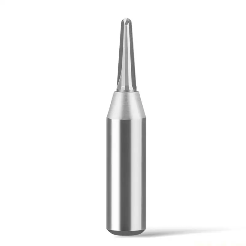 

A2BE Tapered Round Bottom Router Bit 1/2Inch Shank Tool For Carving Woodworking