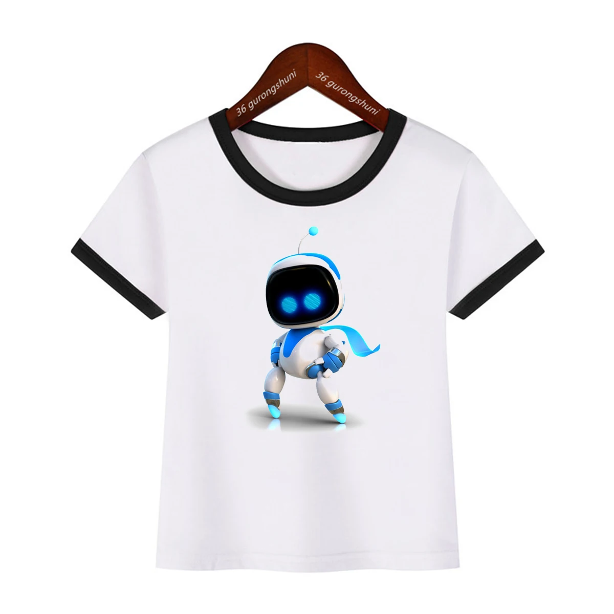 Nieuw Jongens T-shirts Astros Speelkamer Cartoon Print Kinderen T-shirt Zomer Casual Jongens Kleding Peuter T-shirt Tops 1 tot 13 Jaar