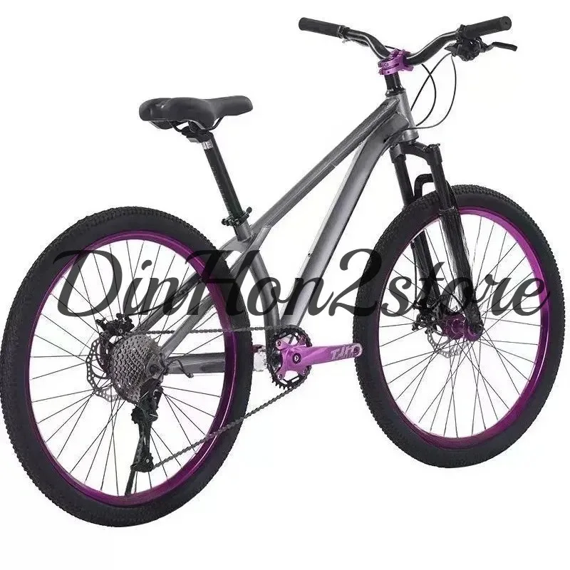 Mountain bike adult male teen female off-road variable speed disc brake fried street bike 24 inches（145-165cm）