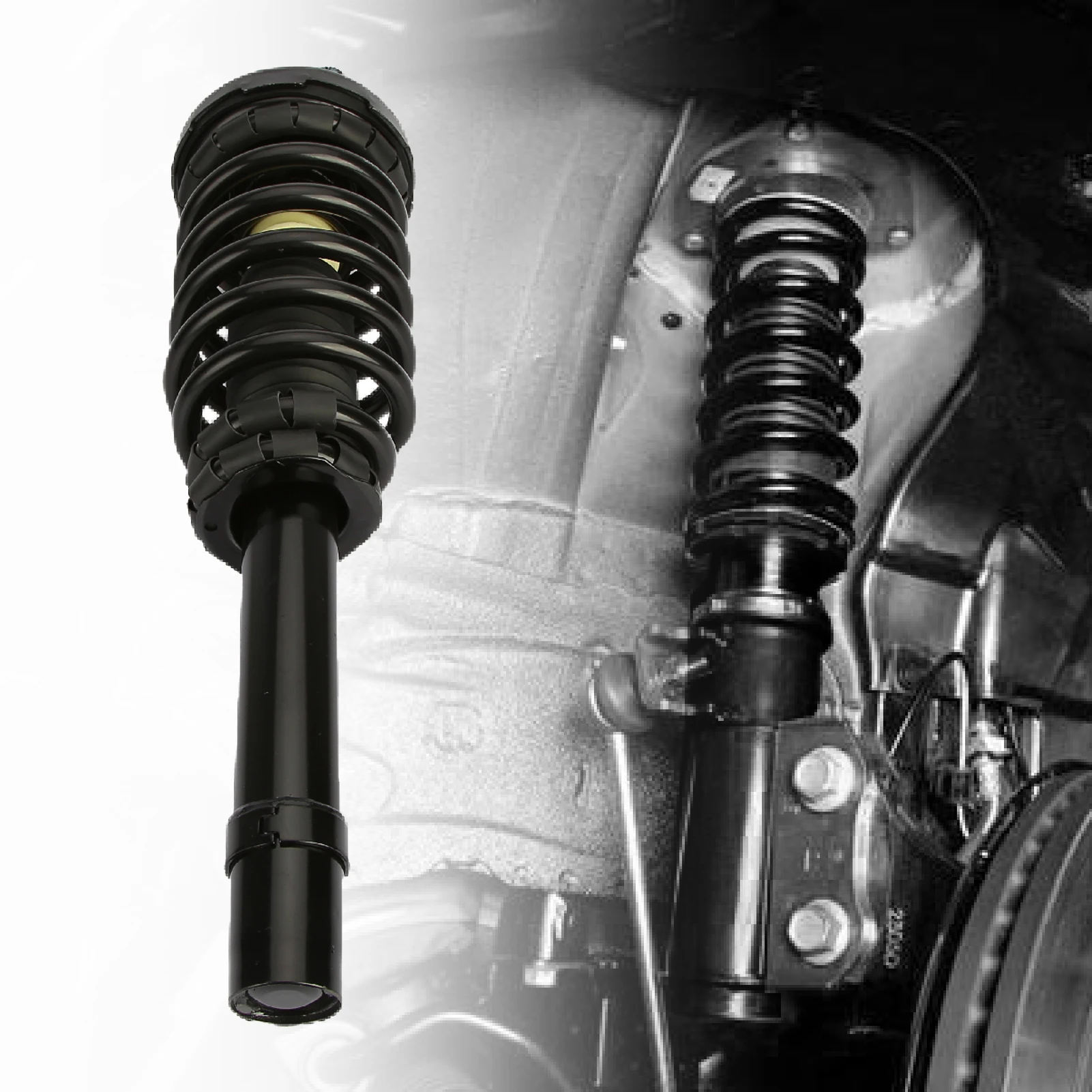 2Pcs Complete Struts Coil Assembly High-precision Stable Steel 172281 Car Quick Struts for Hyundai-Azera 2006-2011