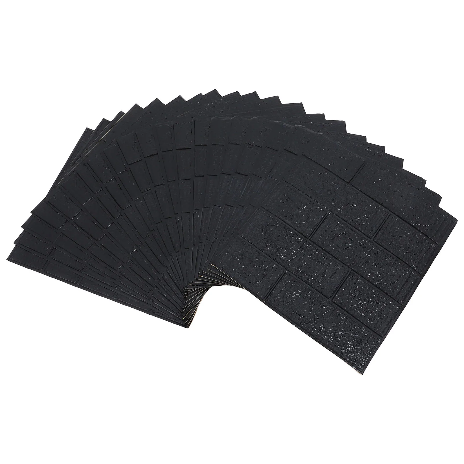 

20pcs 3D Stone Wall Paper Removable Self-Adhesive Brick Sticker For Home Kitchen Bathroom Decor Peel Stick Wall Stickers