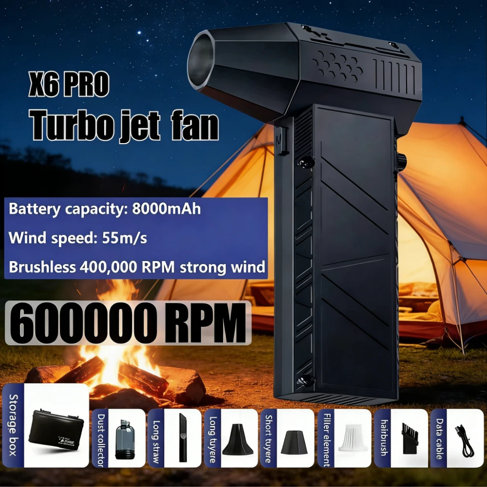 

X6 Pro представляет собой быстрый турбовентилятор, бесщеточный двигатель, мощное удаление снега, высокоскоростной пылесос, мини-турбо и универсальную функцию.