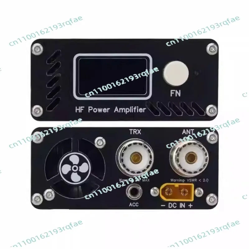 SWR Meter LPF Filter Update PA50 + Micro PA50-3 50W 3.5MHz-28.5MHz 1.3inch OLED Screen Shortwave HF Power Amplifier