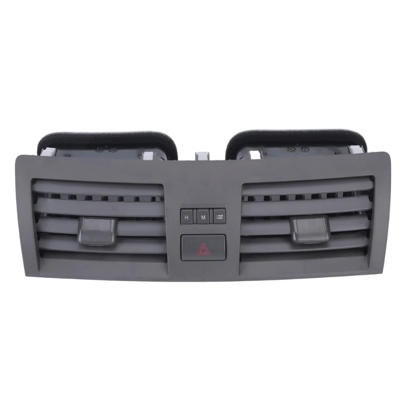 55660-06100 Vehicle Dashboard Air Outlet Replacement with Two Rectangular Sections, Horizontal Louvers, Center Buttons and R6FB