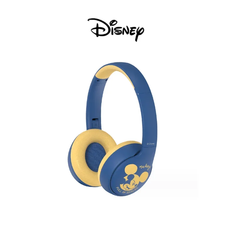 

NEW Disney Mickey Children's and Adult Student Earbuds Bluetooth Physical Noise Reduction Music and Sports Earphones