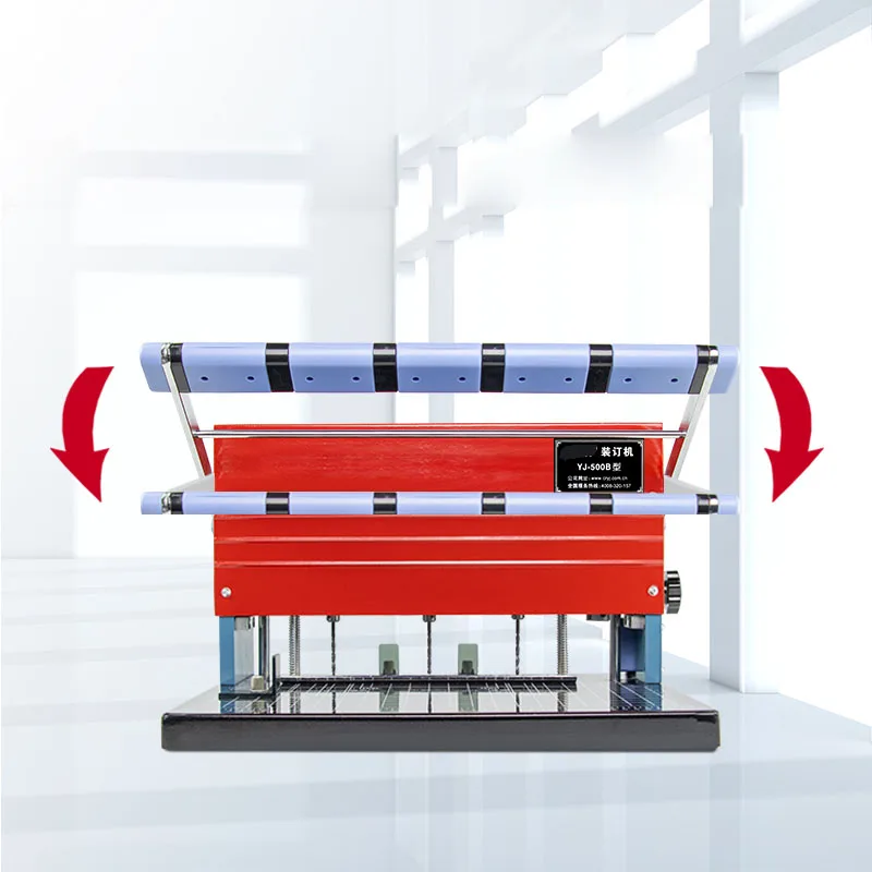 Poinçonneuse électrique à trois trous, Machine de collage de fichiers, Distance de trou fixe pour les fichiers de Dossier avec Distance de trou réglable