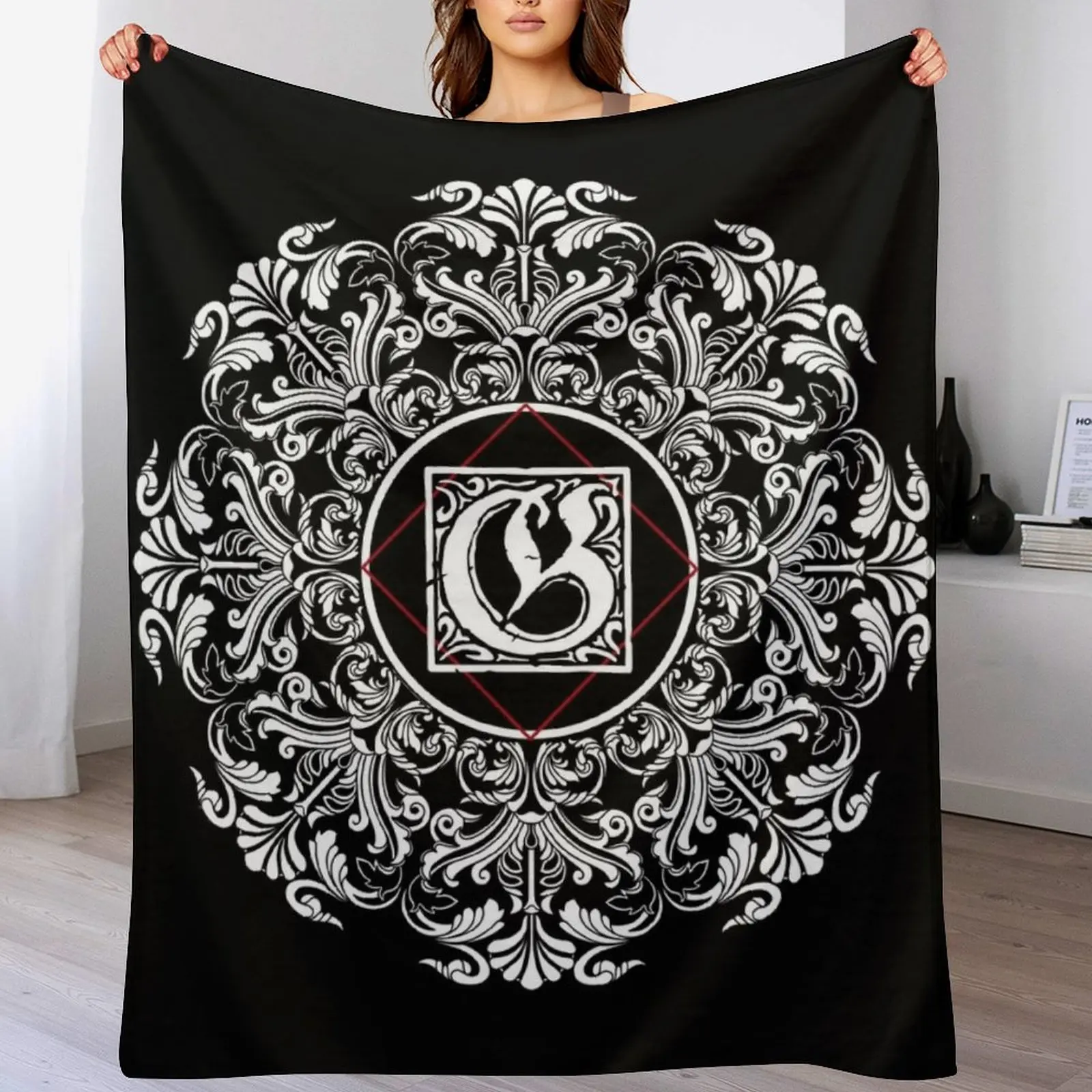

Giovanni - Vampire the Masquerade Clans Throw Blanket Soft Home Decor Blanket for Couch Bedroom