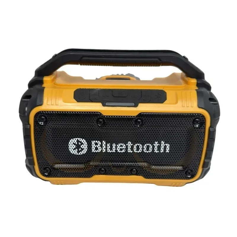 Waterproof Loudspeaker Bluetooth Speaker, USB Type C Port Charge and Stereo Surround Sound Tools For Dewalt Battery