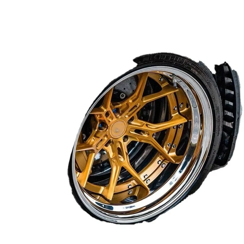 Polish 5x127 5x114.3 5x130 for Deep Dish Alloy Rim 18 19 20 21 Inch Luxury Car Wheel